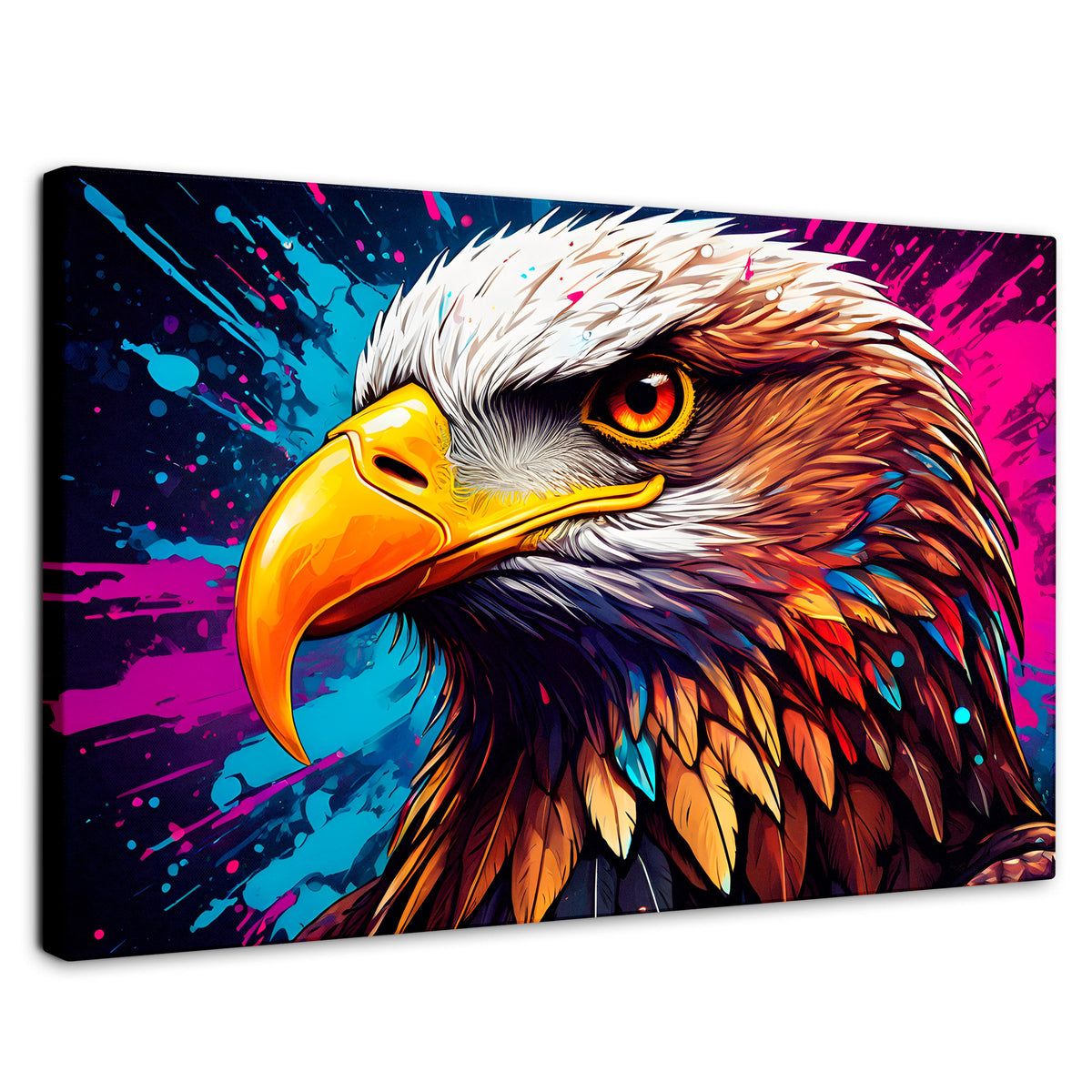 Cuadros Decorativos Canvas Revolution | Aguila Abstracta | Rectangular | Portada