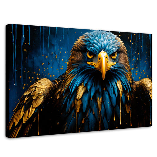 Cuadros Decorativos Canvas Revolution | Aguila Vibrante | Rectangular | Portada | Marco SinMarco