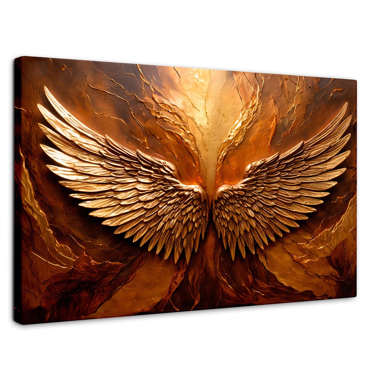 Cuadros Decorativos Canvas Revolution | Alas Angel Divino | Rectangular | Portada | Marco SinMarco