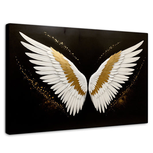 Cuadros Decorativos Canvas Revolution | Alas Angel Eleganza | Rectangular | Portada | Marco SinMarco