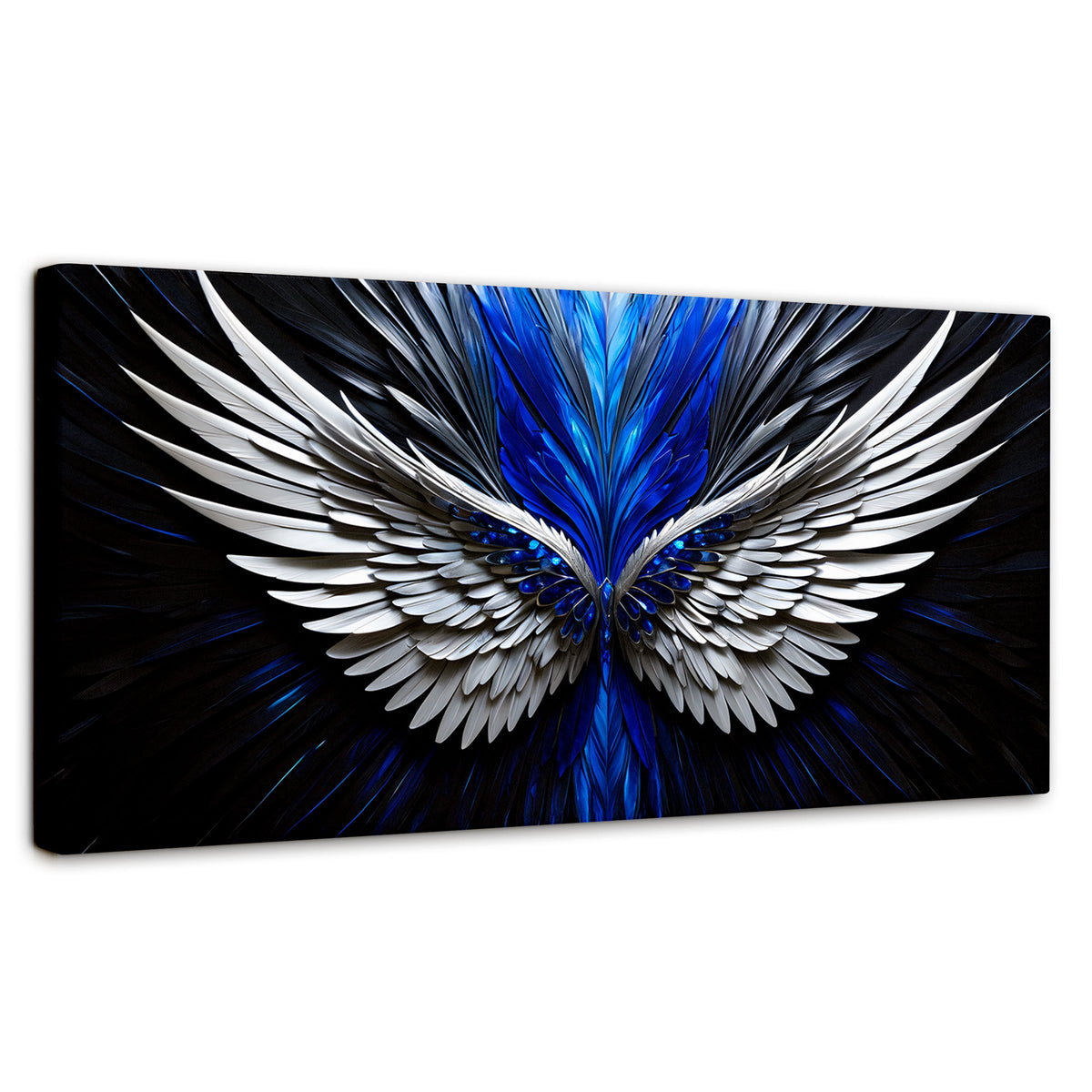 Cuadros Decorativos Canvas Revolution | Alas Angel Energia | Panoramico | Portada | Marco SinMarco