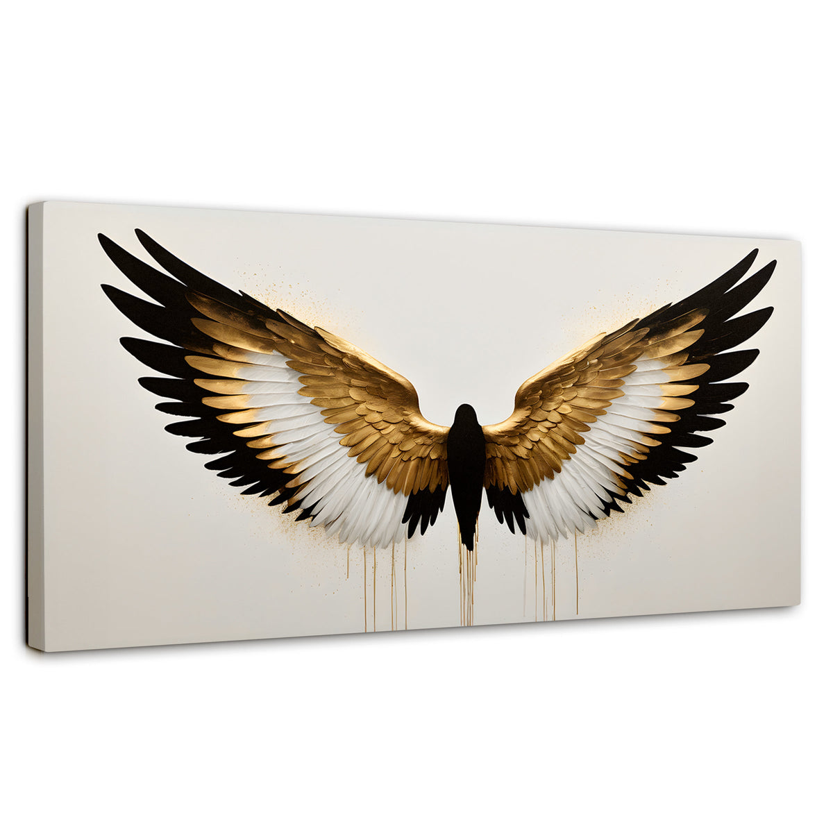 Cuadros Decorativos Canvas Revolution | Alas Angel Fusion | Panoramico | Portada | Marco SinMarco