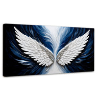 Cuadros Decorativos Canvas Revolution | Alas Angel Marina | Panoramico | Portada | Marco SinMarco