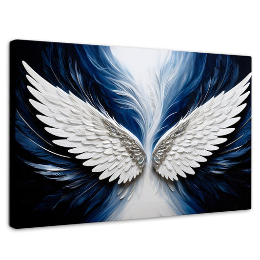 Cuadros Decorativos Canvas Revolution | Alas Angel Marina | Rectangular | Portada | Marco SinMarco