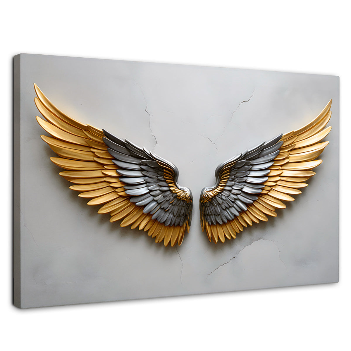 Cuadros Decorativos Canvas Revolution | Alas Angel Sereno | Rectangular | Portada | Marco SinMarco