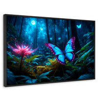Cuadros Decorativos Canvas Revolution | Alas Brillantes | Rectangular | Portada | Marco Negro