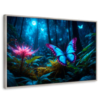Cuadros Decorativos Canvas Revolution | Alas Brillantes | Rectangular | Portada | Marco Plateado
