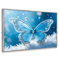 Cuadros Decorativos Canvas Revolution | Alas De Diamante | Rectangular | Portada | Marco Plateado