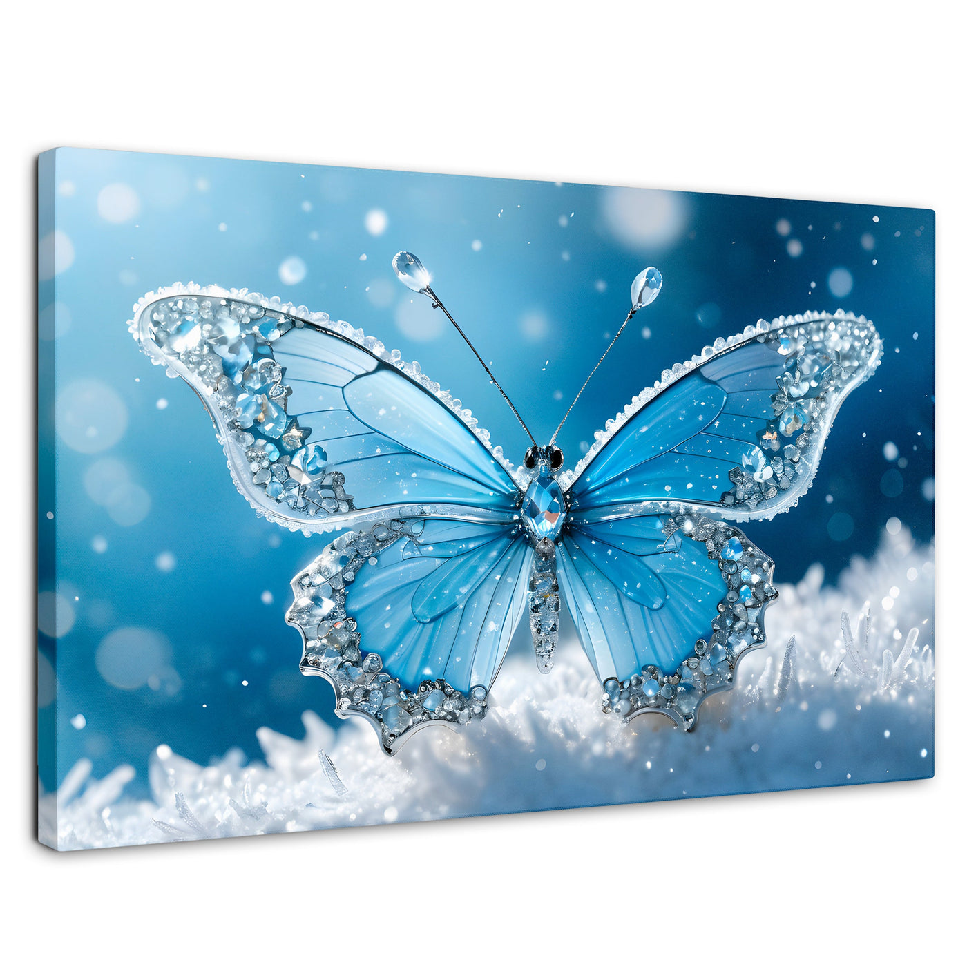 Cuadros Decorativos Canvas Revolution | Alas De Diamante | Rectangular | Portada | Marco SinMarco