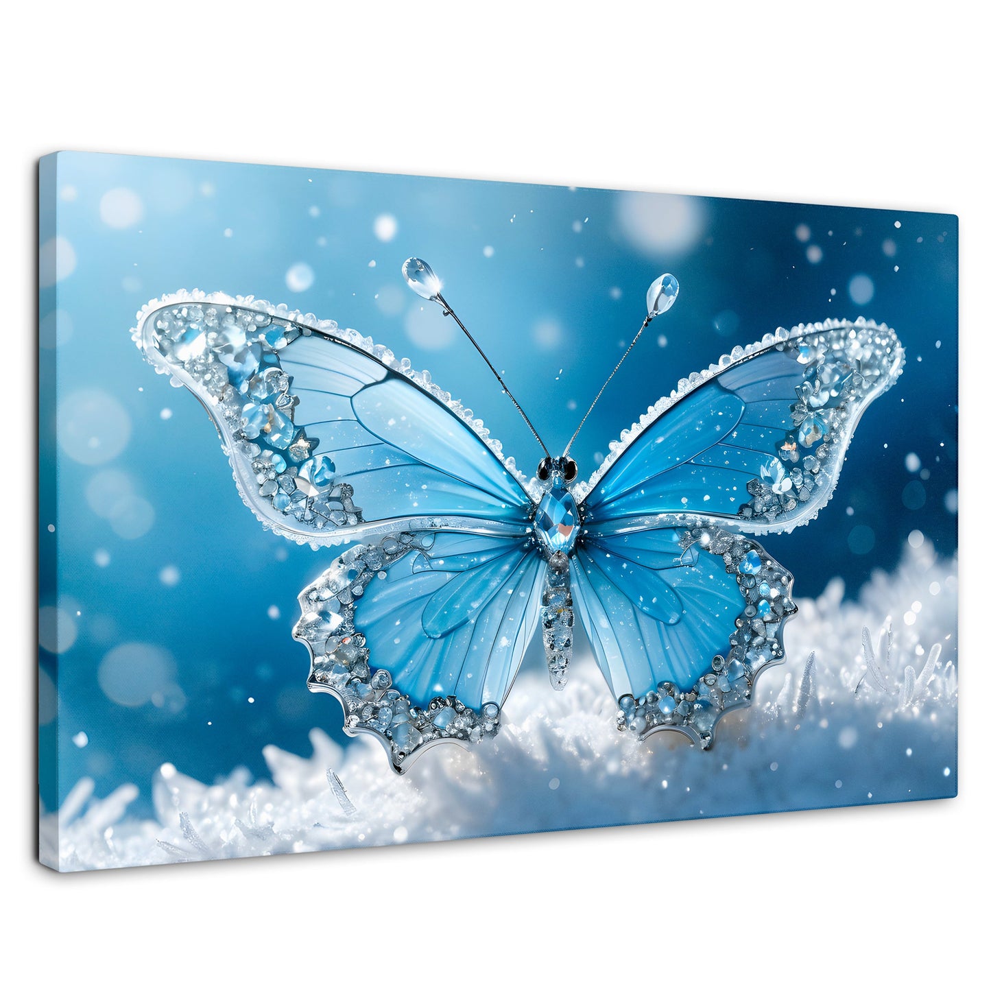 Cuadros Decorativos Canvas Revolution | Alas De Diamante | Rectangular | Portada | Marco SinMarco