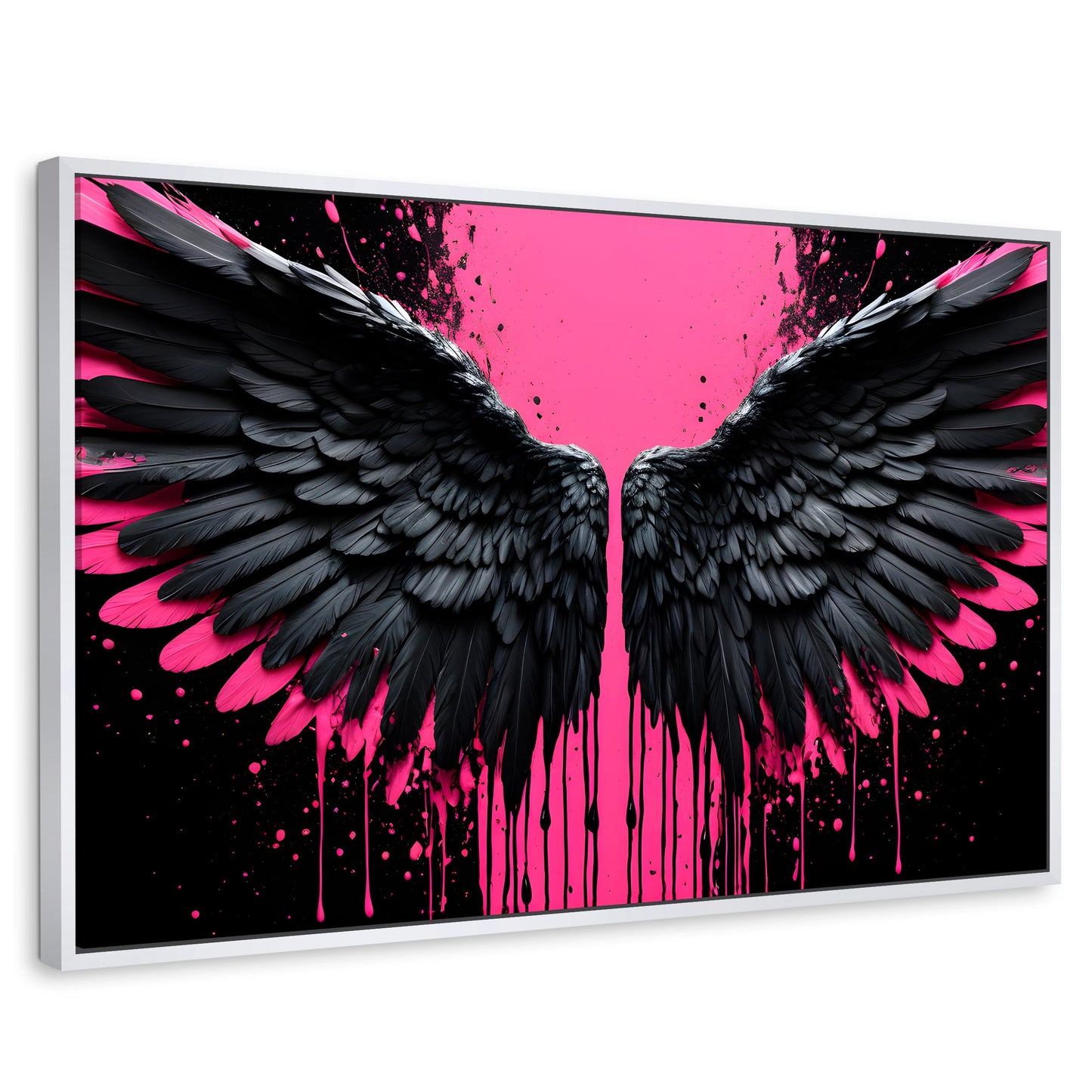 Cuadros Decorativos Canvas Revolution | Alas De Esperanza | Rectangular | Portada | Marco Blanco