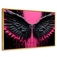 Cuadros Decorativos Canvas Revolution | Alas De Esperanza | Rectangular | Portada | Marco Dorado