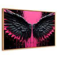 Cuadros Decorativos Canvas Revolution | Alas De Esperanza | Rectangular | Portada | Marco Madera