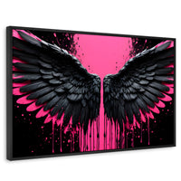 Cuadros Decorativos Canvas Revolution | Alas De Esperanza | Rectangular | Portada | Marco Negro