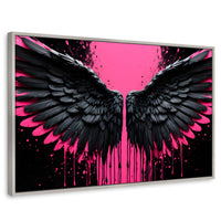 Cuadros Decorativos Canvas Revolution | Alas De Esperanza | Rectangular | Portada | Marco Plateado