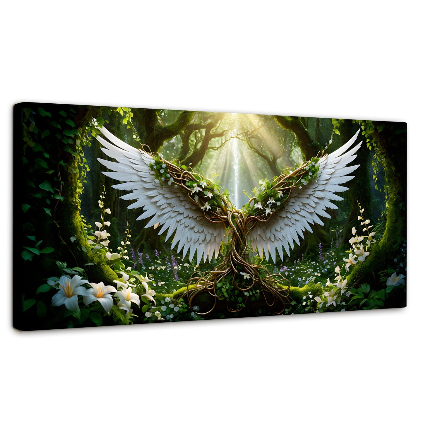 Cuadros Decorativos Canvas Revolution | Alas De La Jungla | Panoramico | Portada | Marco SinMarco