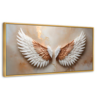 Cuadros Decorativos Canvas Revolution | Alas Espiritu Sol | Panoramico | Portada | Marco Madera