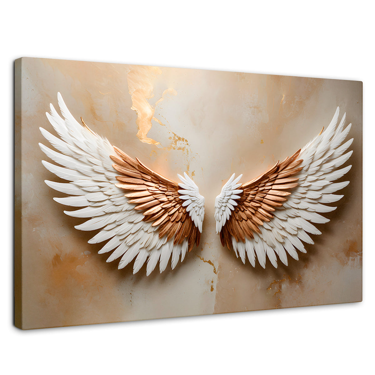 Cuadros Decorativos Canvas Revolution | Alas Espiritu Sol | Rectangular | Portada | Marco SinMarco