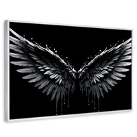 Cuadros Decorativos Canvas Revolution | Alas Esplendidas | Rectangular | Portada | Marco Blanco