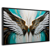 Cuadros Decorativos Canvas Revolution | Alas Eternas Angel | Rectangular | Portada