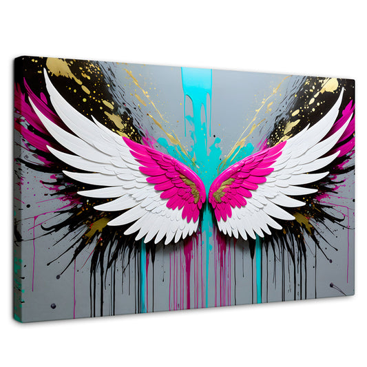 Cuadros Decorativos Canvas Revolution | Alas Vuelo Eterno | Rectangular | Portada | Marco SinMarco