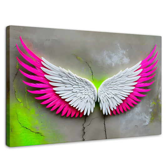 Cuadros Decorativos Canvas Revolution | Alas Vuelo Intenso | Rectangular | Portada | Marco SinMarco
