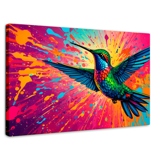 Cuadros Decorativos Canvas Revolution | Aleteo Prismatico | Rectangular | Portada | Marco SinMarco