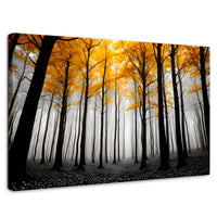 Cuadros Decorativos Canvas Revolution | Amarillo Silente | Rectangular | Portada | Marco SinMarco
