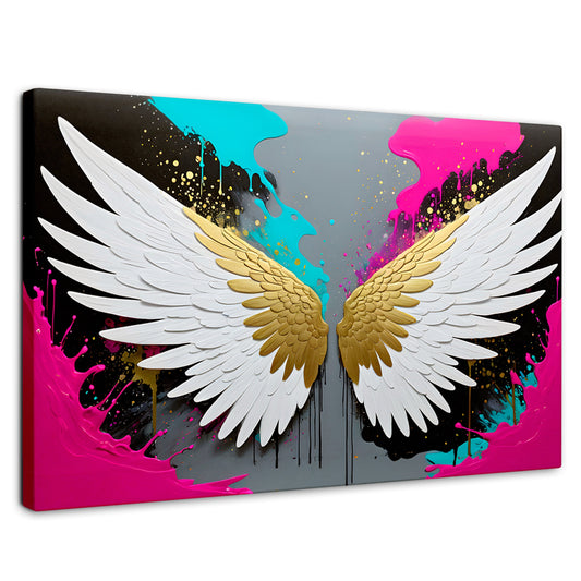 Cuadros Decorativos Canvas Revolution | Angel Protector | Rectangular | Portada | Marco SinMarco