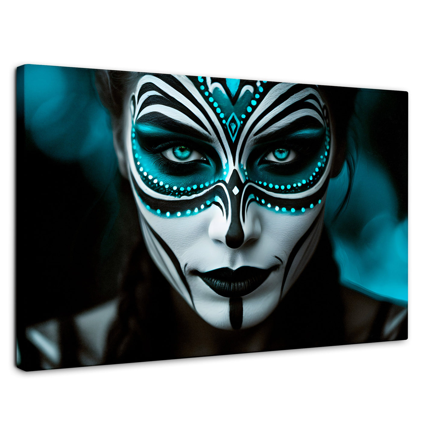 Cuadros Decorativos Canvas Revolution | Aqua En El Rostro | Rectangular | Portada | Marco SinMarco