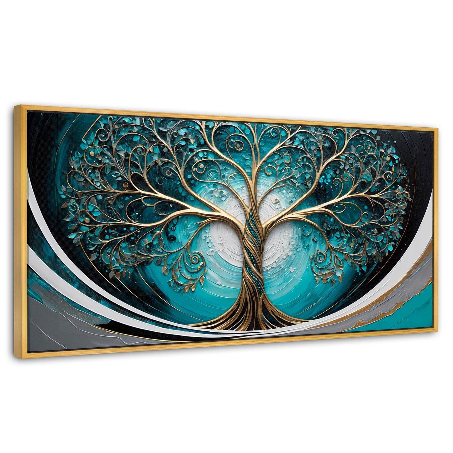 Cuadros Decorativos Canvas Revolution | Arbol Eterno Vivo | Panoramico | Portada