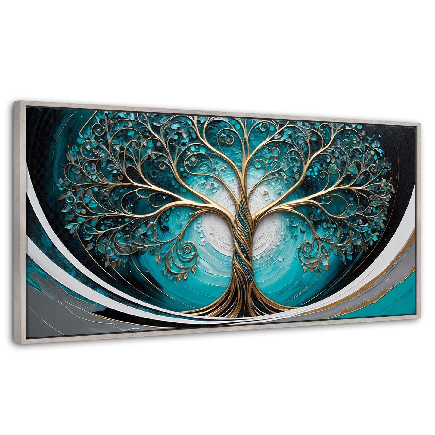 Cuadros Decorativos Canvas Revolution | Arbol Eterno Vivo | Panoramico | Portada