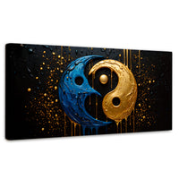 Cuadros Decorativos Canvas Revolution | Armonia Yin Yang | Panoramico | Portada | Marco SinMarco