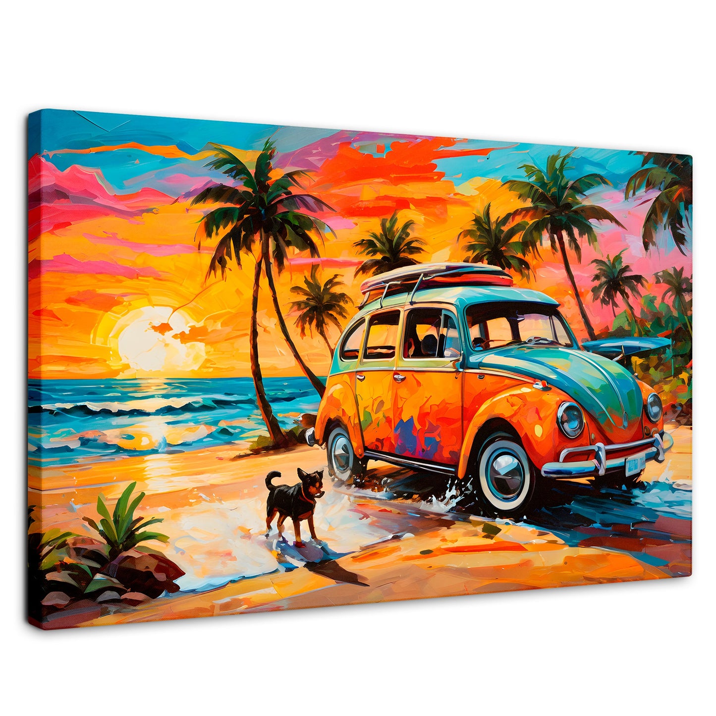 Cuadros Decorativos Canvas Revolution | Atardecer Fiel | Rectangular | Portada | Marco SinMarco