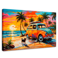 Cuadros Decorativos Canvas Revolution | Atardecer Fiel | Rectangular | Portada | Marco SinMarco