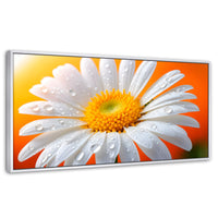 Cuadros Decorativos Canvas Revolution | Aura De Margarita | Panoramico | Portada | Marco Blanco