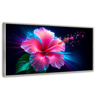 Cuadros Decorativos Canvas Revolution | Aura Hibisco Magico | Panoramico | Portada