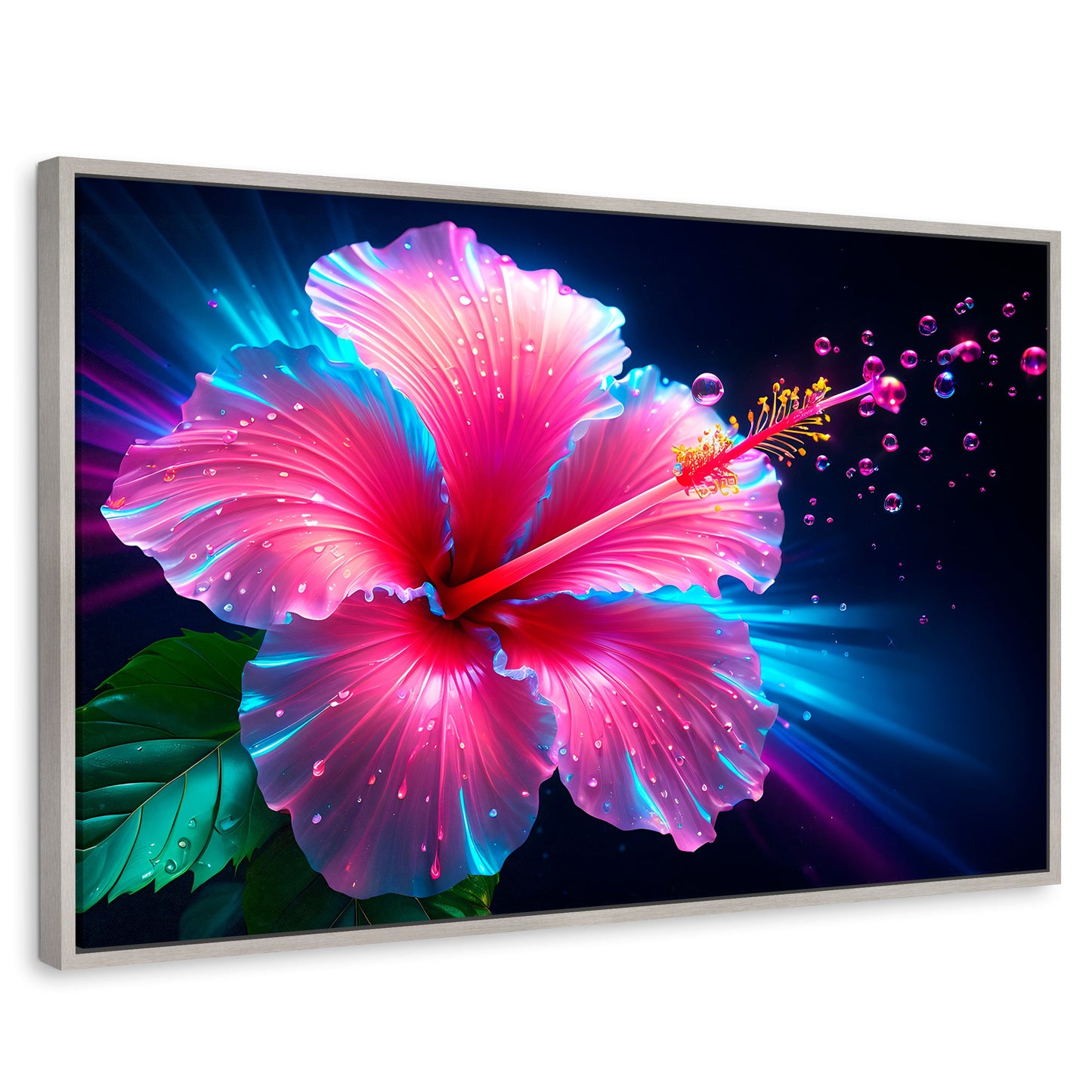 Cuadros Decorativos Canvas Revolution | Aura Hibisco Magico | Rectangular | Portada