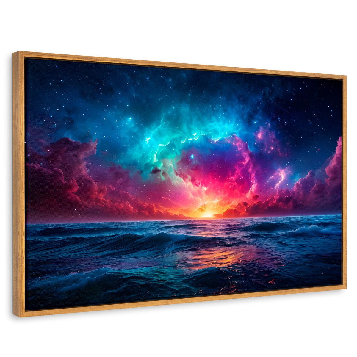 Cuadros Decorativos Canvas Revolution | Aurora Maritima | Rectangular | Portada