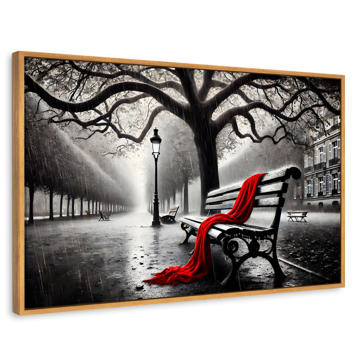 Cuadros Decorativos Canvas Revolution | Banca De Pasion | Rectangular | Portada | Marco Madera