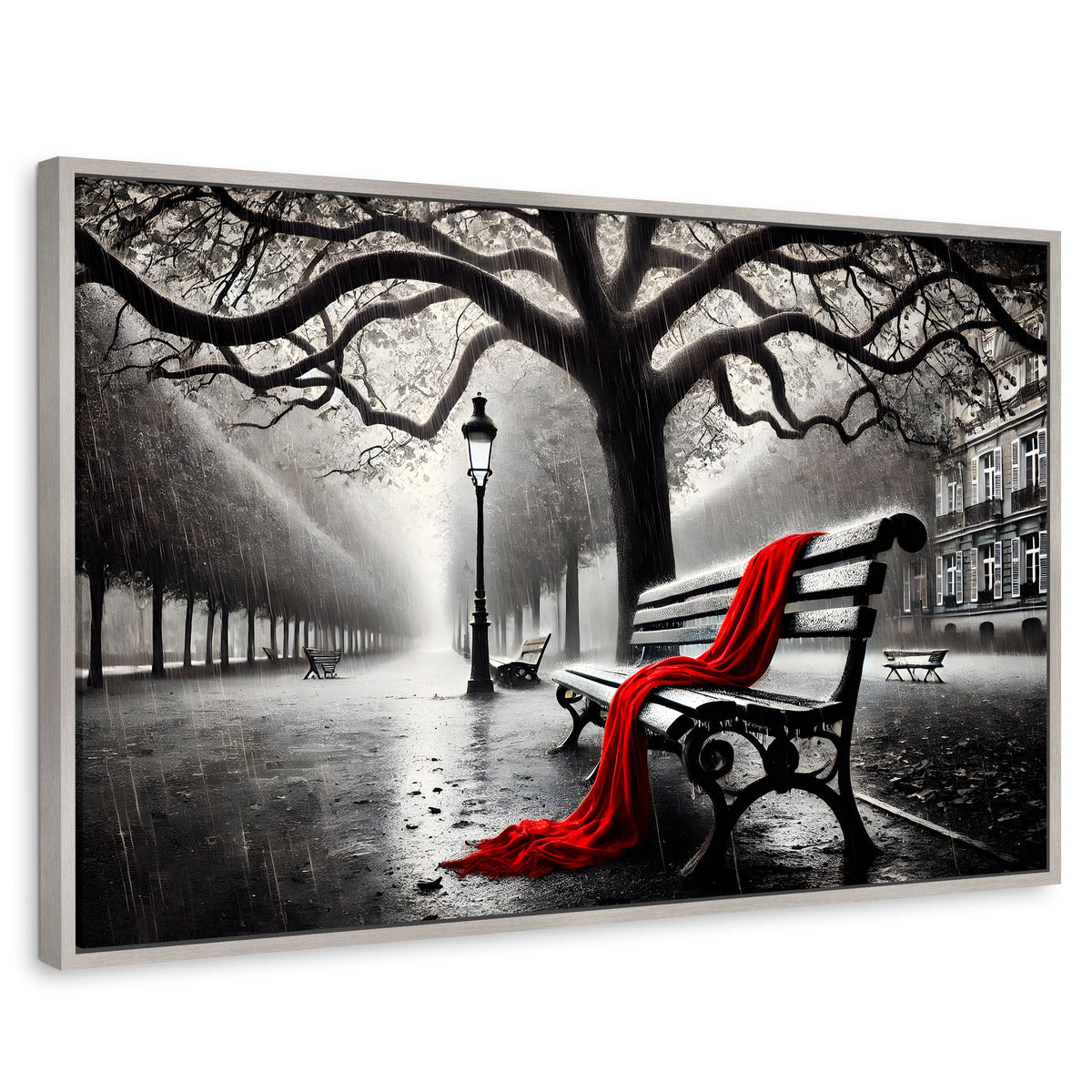 Cuadros Decorativos Canvas Revolution | Banca De Pasion | Rectangular | Portada | Marco Plateado