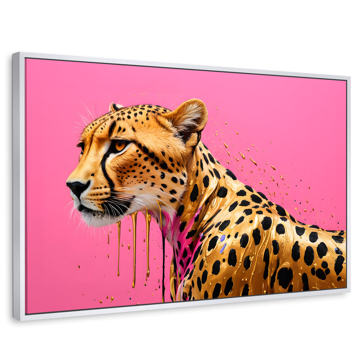 Cuadros Decorativos Canvas Revolution | Belleza Brillante | Rectangular | Portada | Marco Blanco