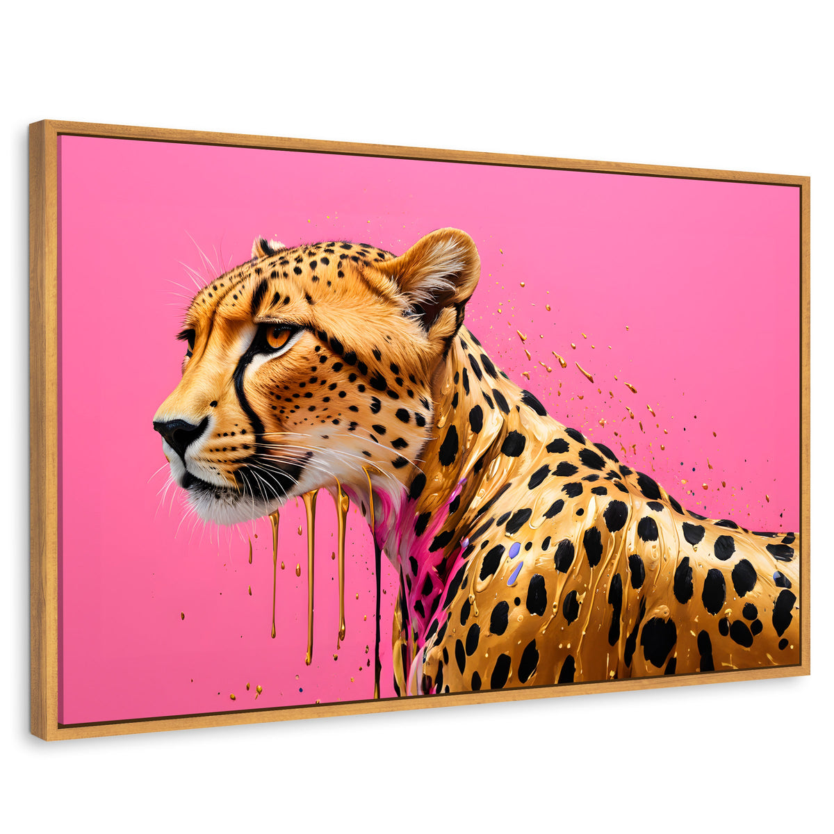 Cuadros Decorativos Canvas Revolution | Belleza Brillante | Rectangular | Portada | Marco Madera