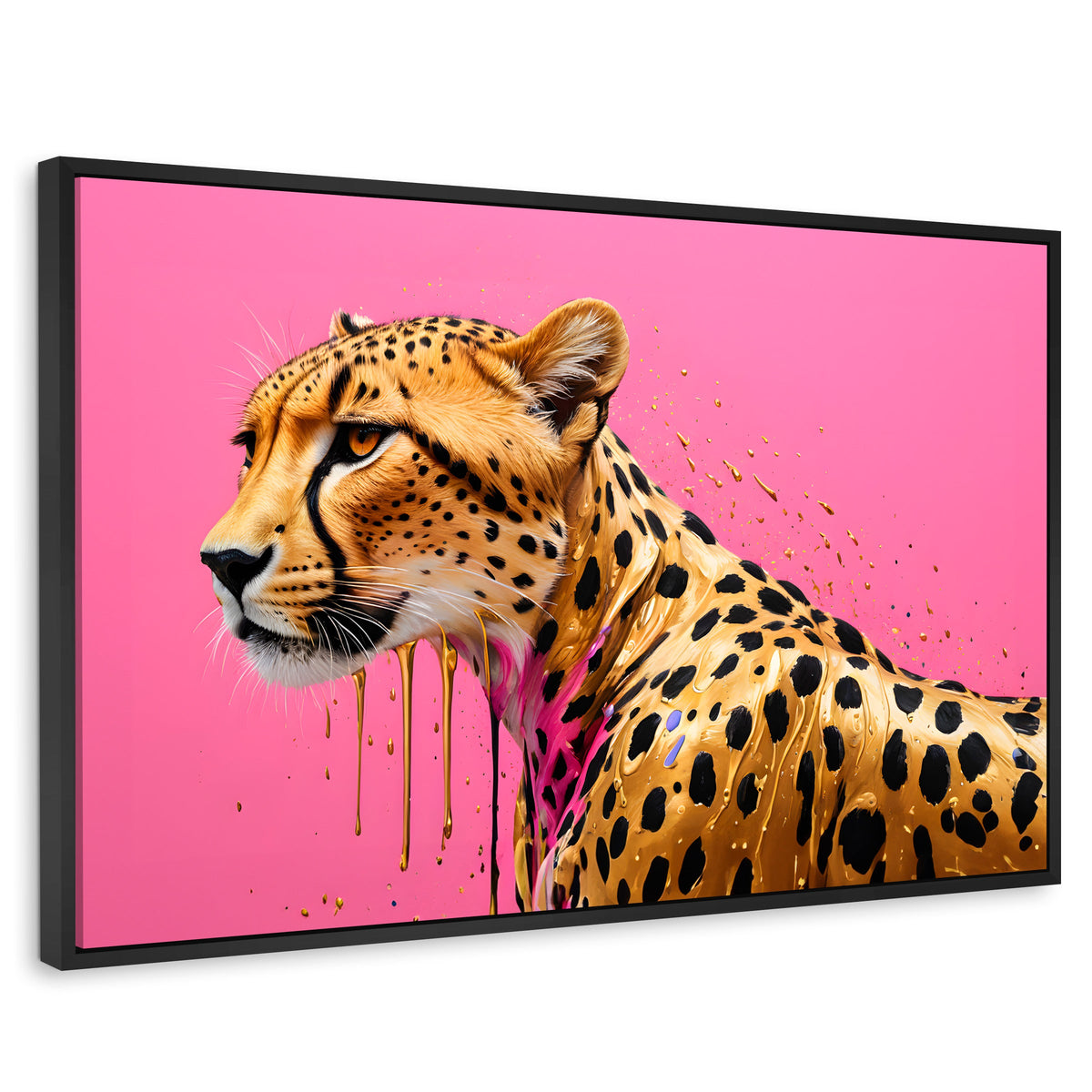 Cuadros Decorativos Canvas Revolution | Belleza Brillante | Rectangular | Portada | Marco Negro