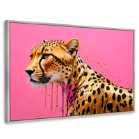 Cuadros Decorativos Canvas Revolution | Belleza Brillante | Rectangular | Portada | Marco Plateado
