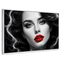 Cuadros Decorativos Canvas Revolution | Boca De Pasion | Rectangular | Portada | Marco Blanco