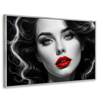 Cuadros Decorativos Canvas Revolution | Boca De Pasion | Rectangular | Portada | Marco Plateado