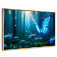 Cuadros Decorativos Canvas Revolution | Bosque Celeste | Rectangular | Portada | Marco Madera