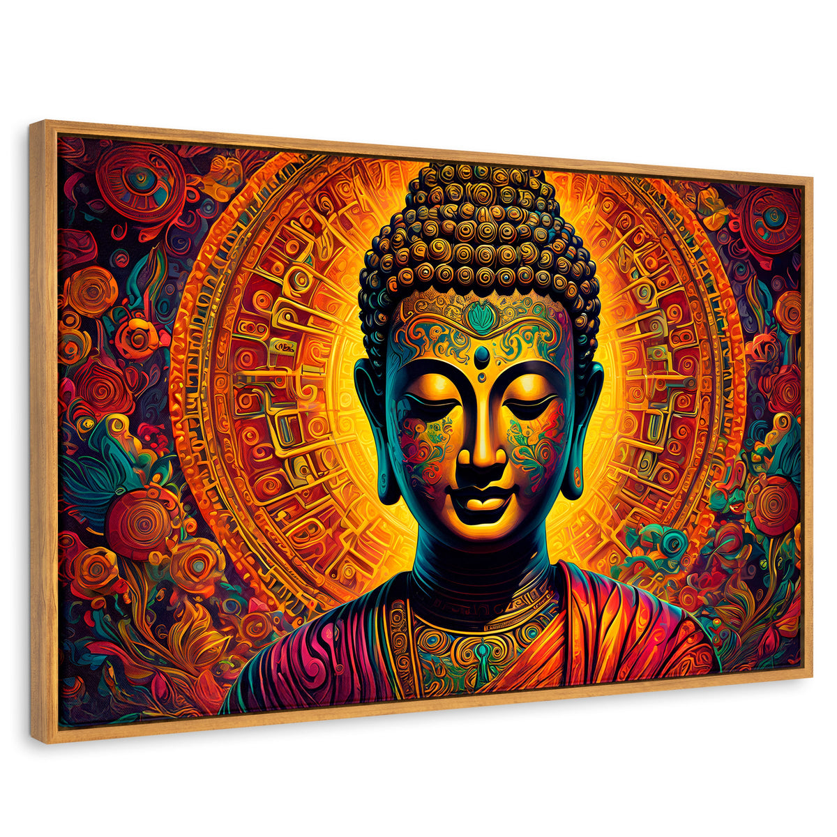 Cuadros Decorativos Canvas Revolution | Buda Jardin Suenos | Rectangular | Portada