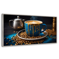 Cuadros Decorativos Canvas Revolution | Cafe Azul Celestial | Panoramico | Portada